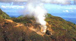 The Soufrire (volcano)
